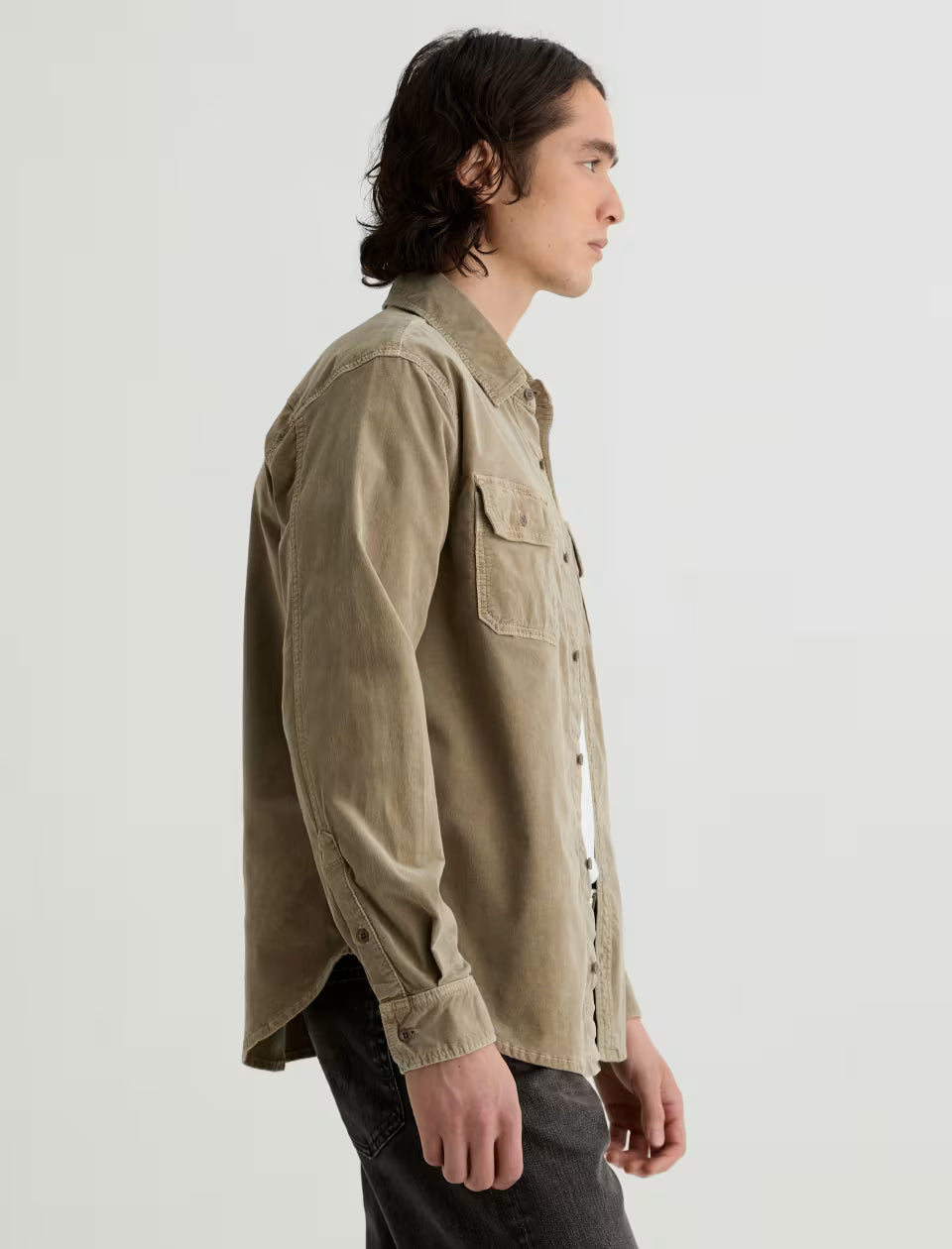 AG Curtis Work Shirt - Sulfur Taupe