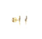 Sydney Evan Gold & Diamond Lightning Bolt Studs