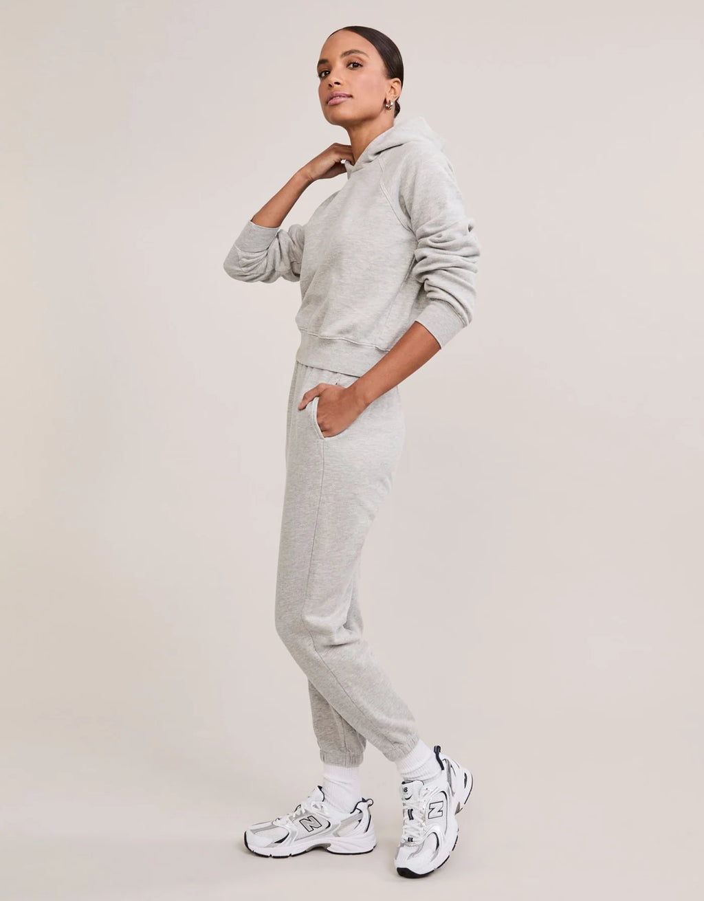 Maison Wheat Berkeley Sweatpant - Heather Grey