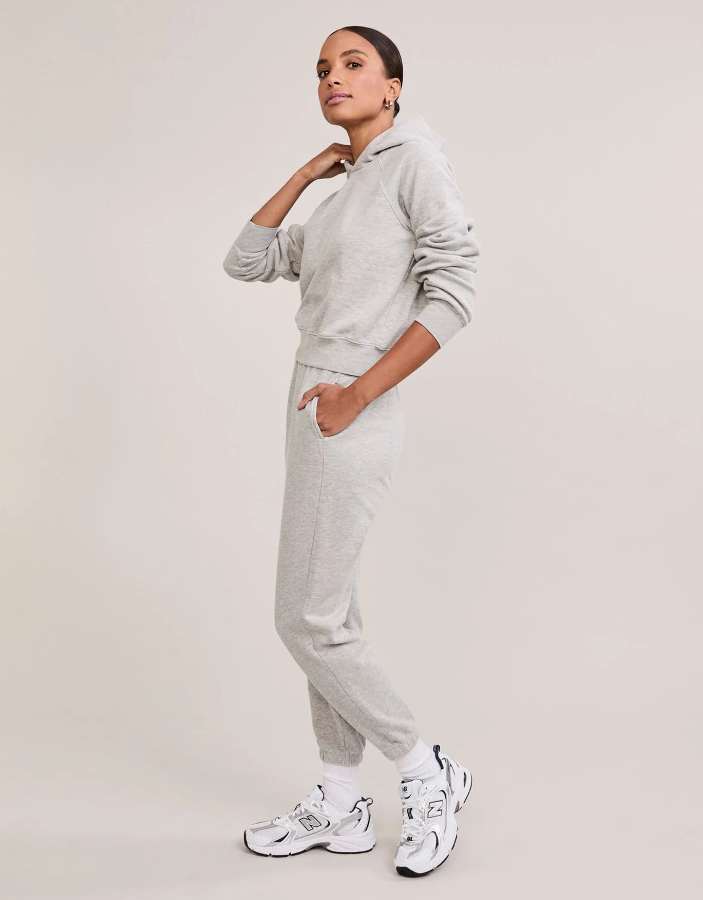 Maison Wheat Berkeley Sweatpant - Heather Grey