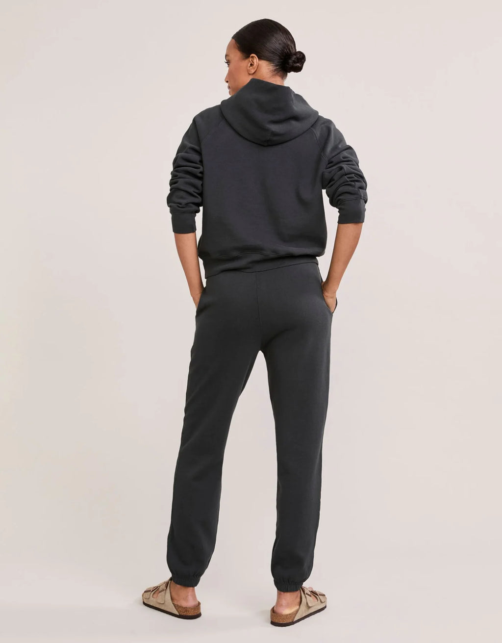 Maison Wheat Berkeley Sweatpant - Washed Black