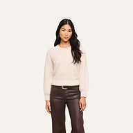L'Agence Nimbus Pullover - Vintage White