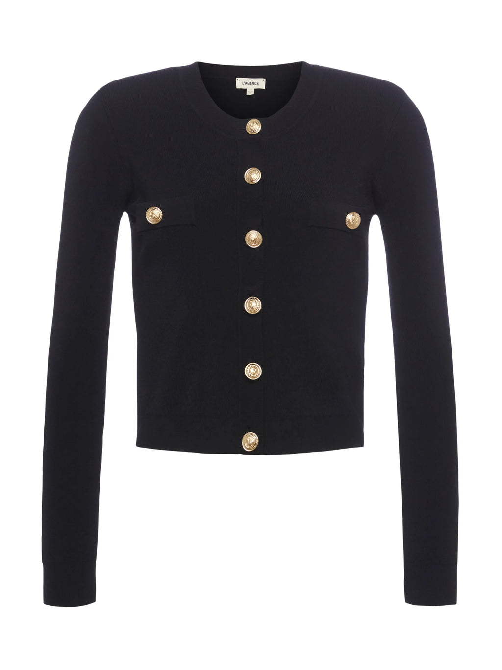 L'Agence Toulouse Cardigan - Black