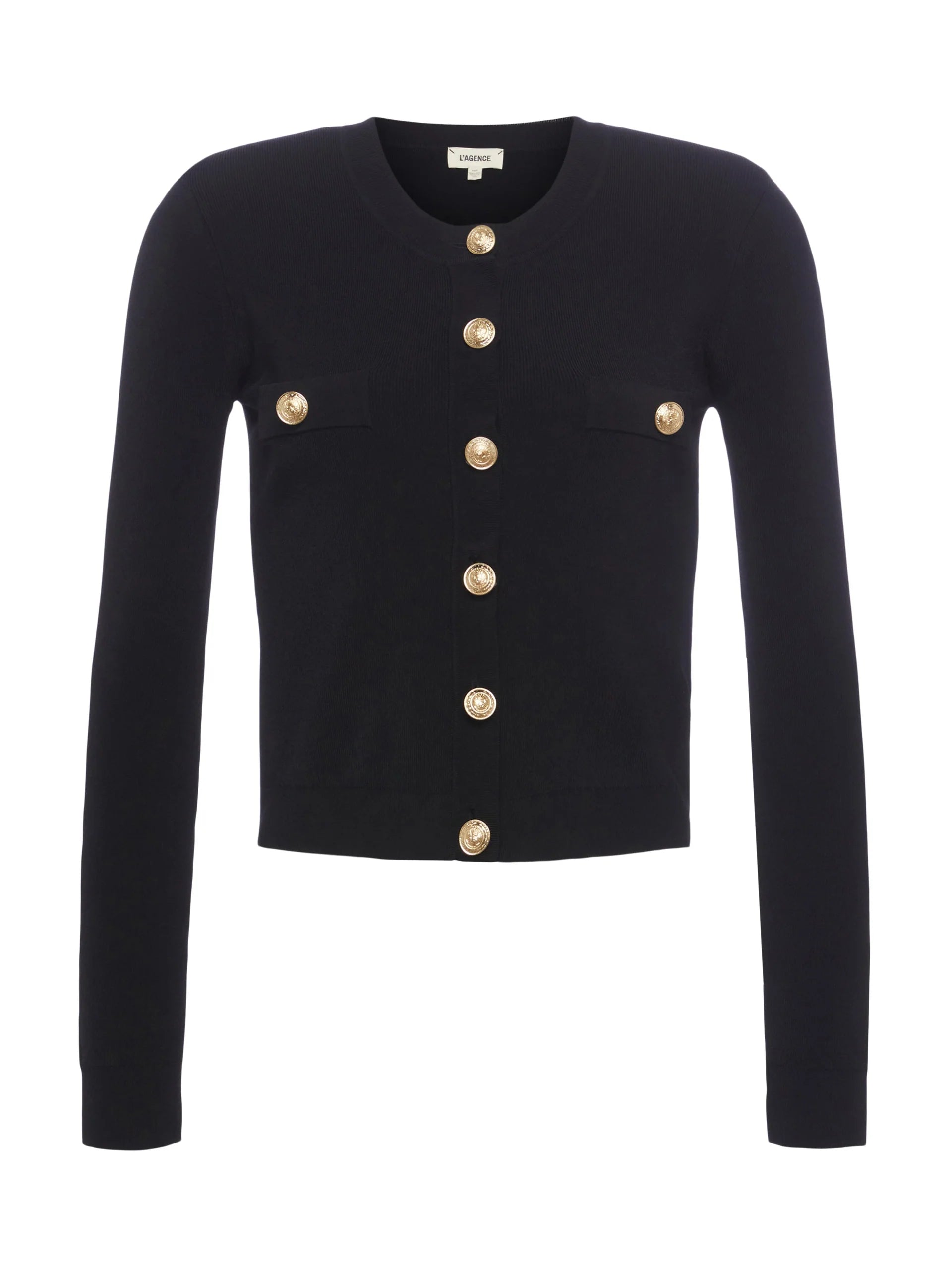 L'Agence Toulouse Cardigan - Black
