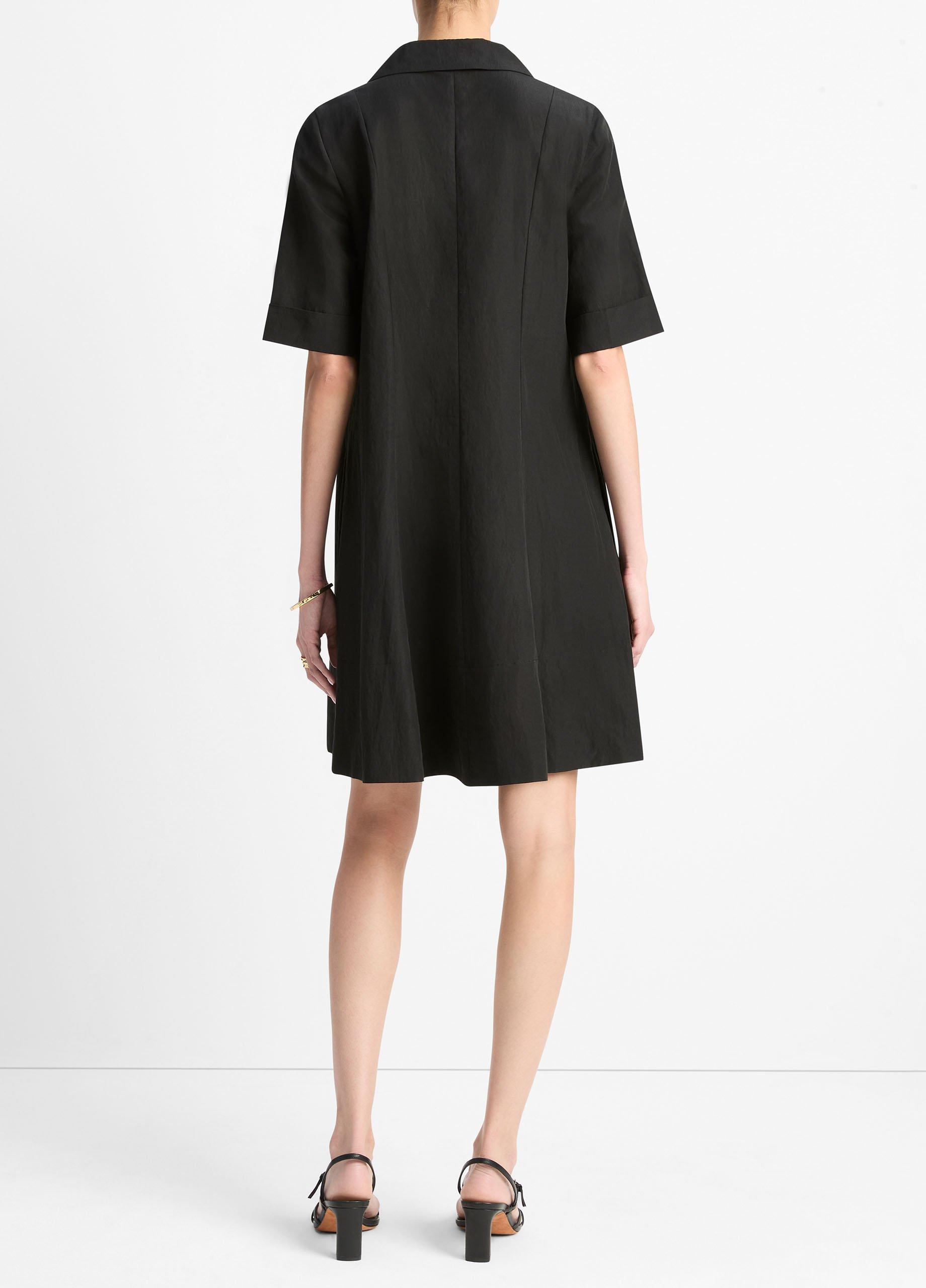 Vince Short A-Line Dress - Black