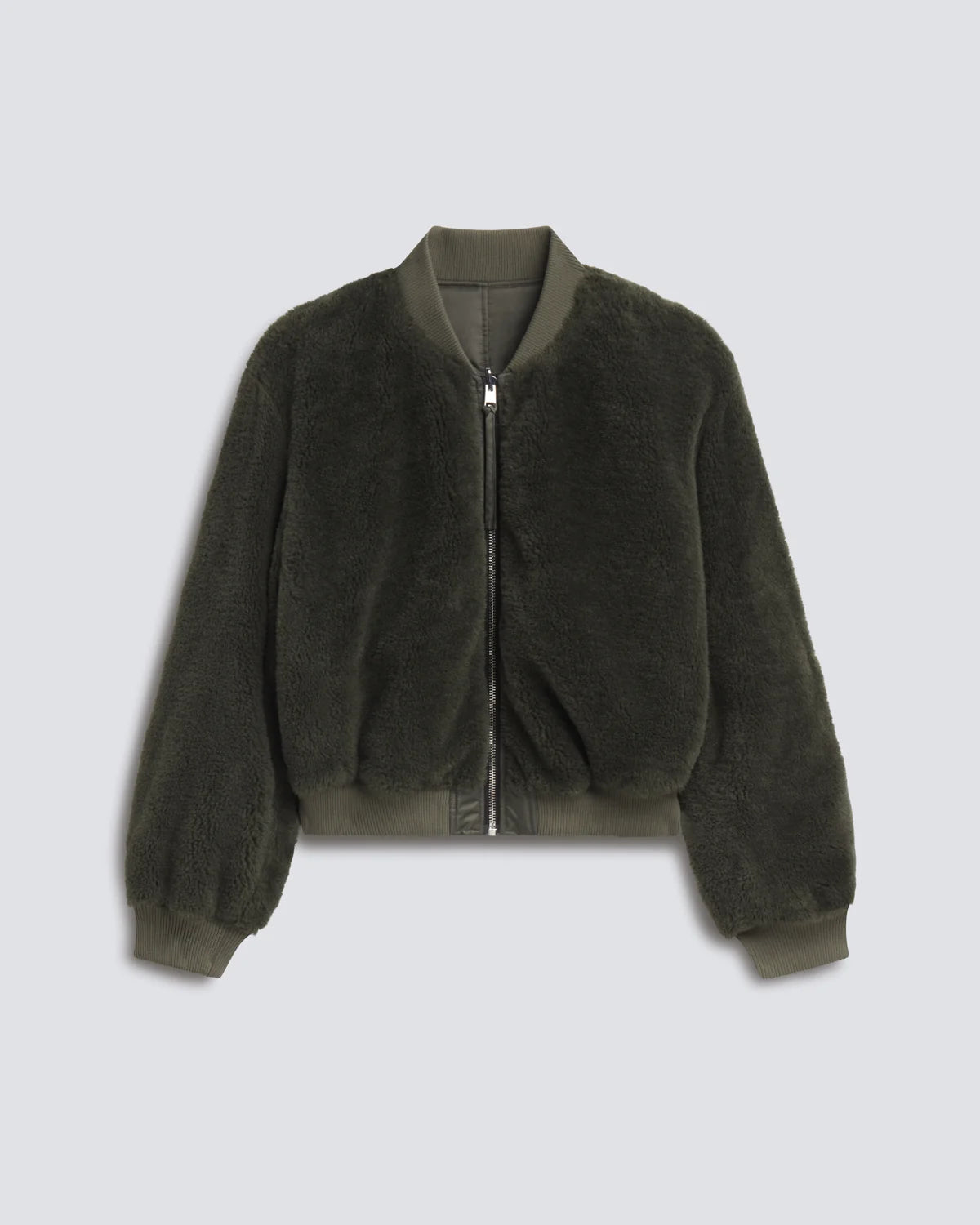 Agolde Frankie Reversible Bomber  - Fern