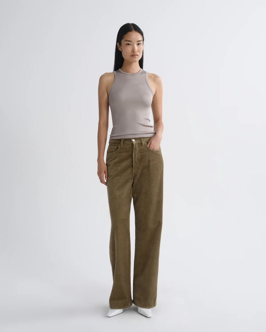 Agolde Andre Tank - Taupe