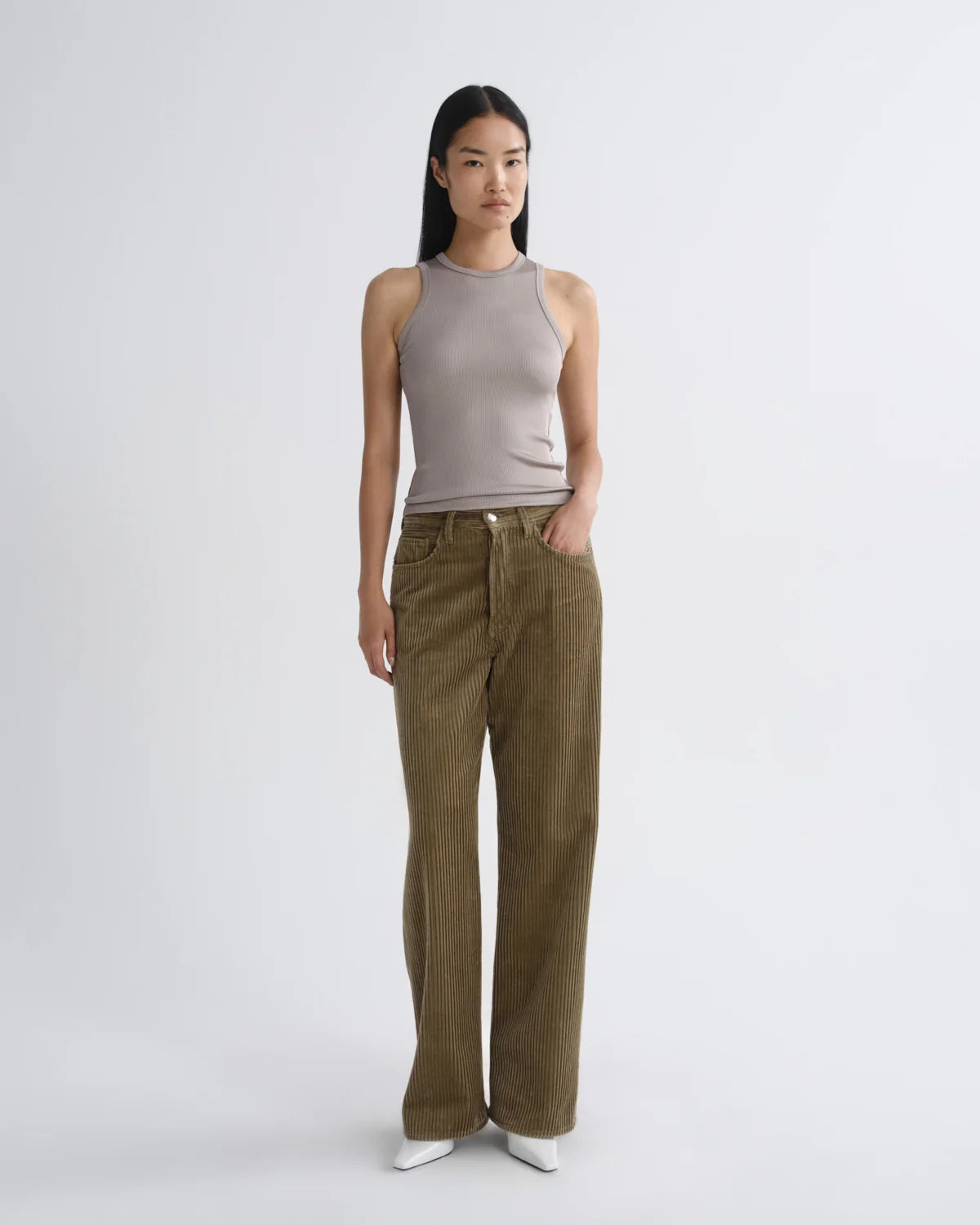 Agolde Andre Tank - Taupe