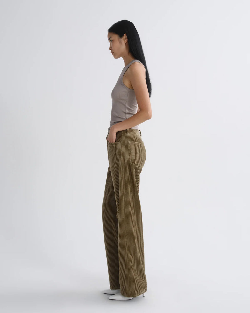 Agolde Andre Tank - Taupe