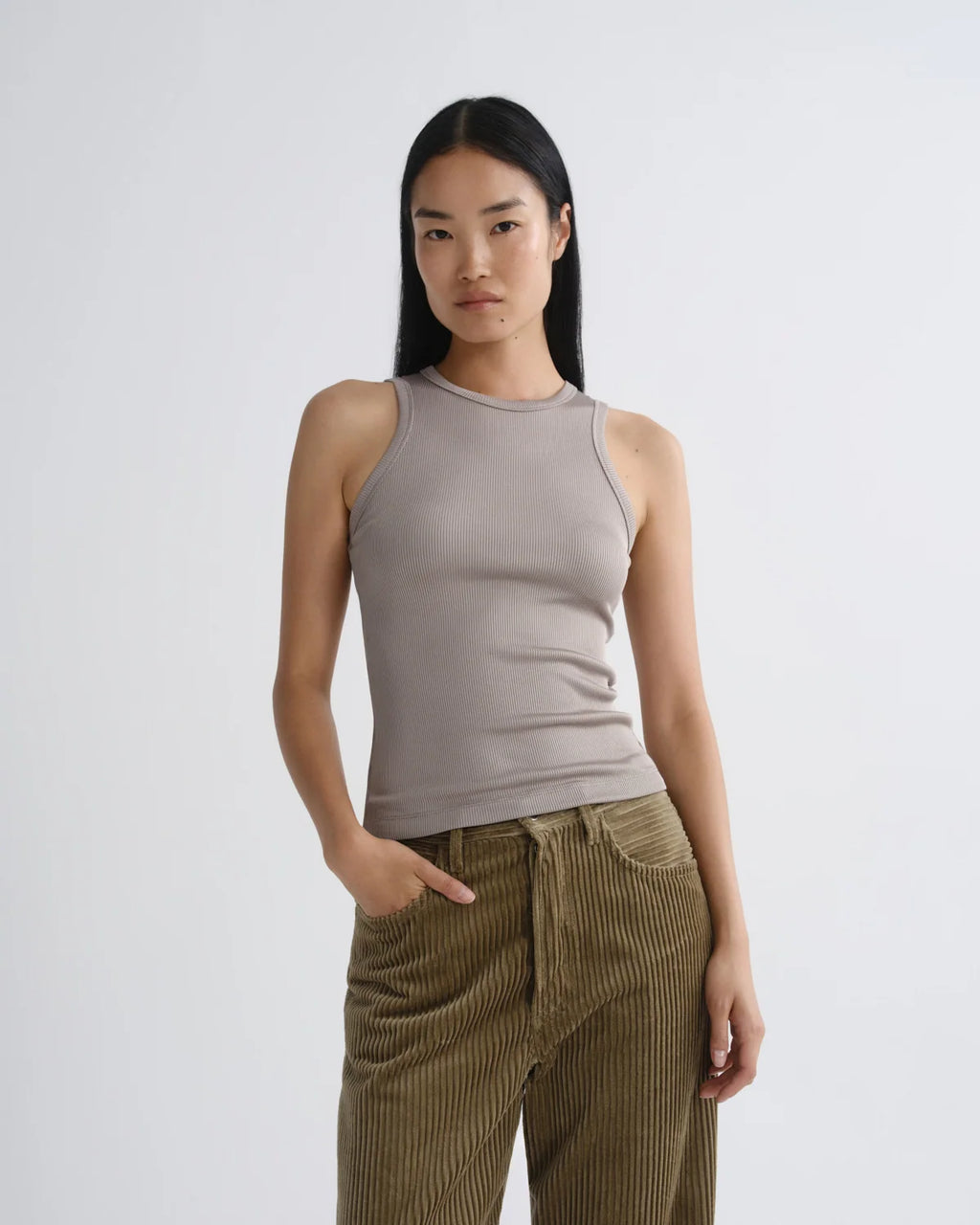 Agolde Andre Tank - Taupe