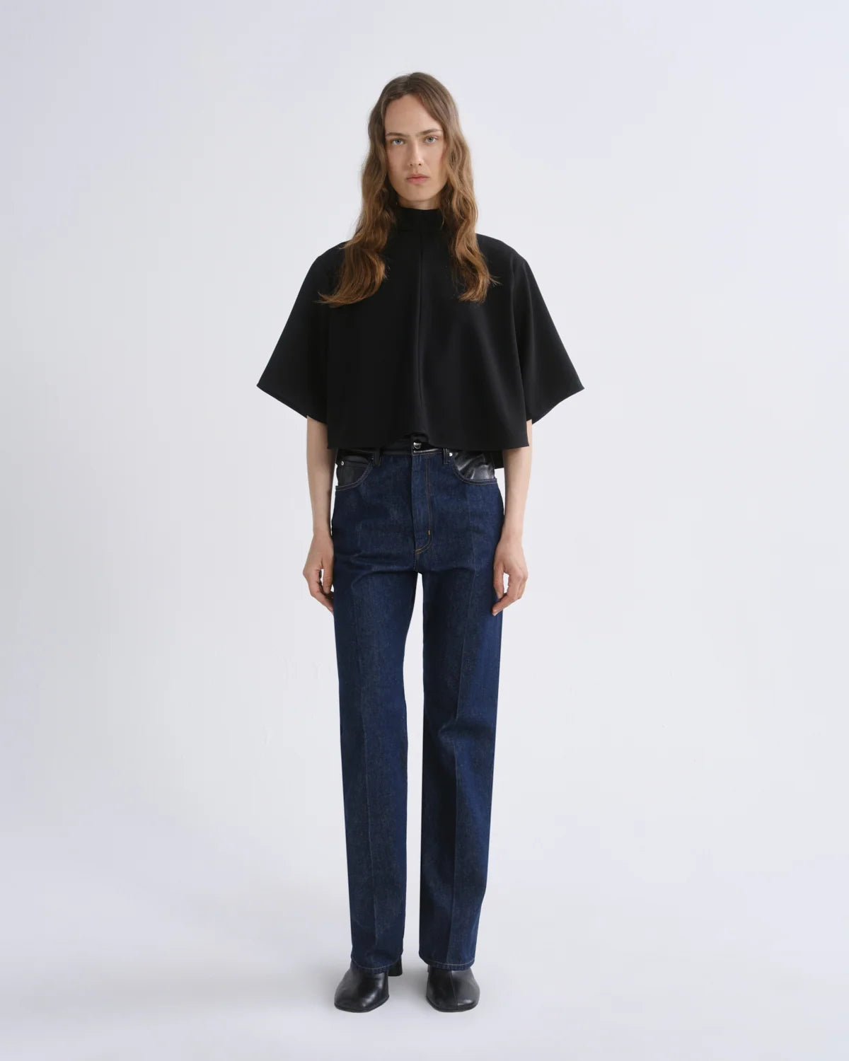 Agolde Rom Top - Black