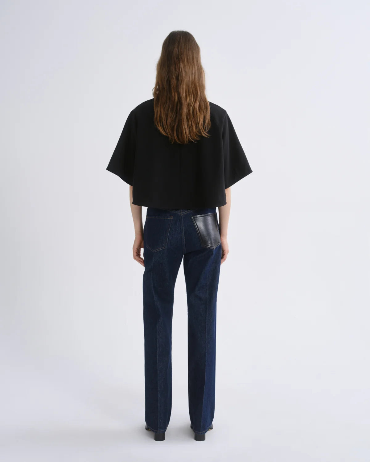 Agolde Rom Top - Black