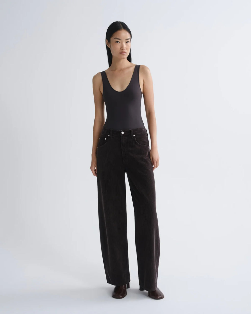 Agolde Low Curve Jean (Corduroy) - Forge