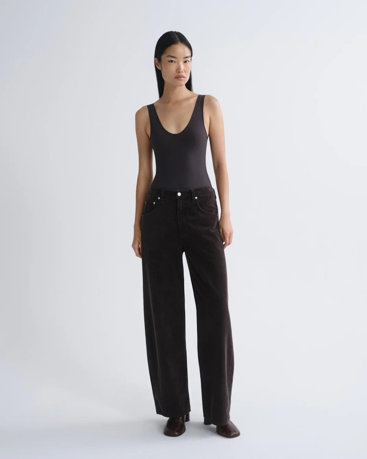 Agolde Low Curve Jean (Corduroy) - Forge