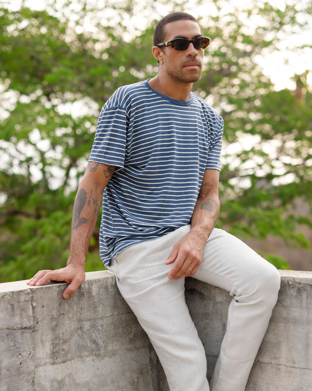 Alex Crane Sun Tee - Sail