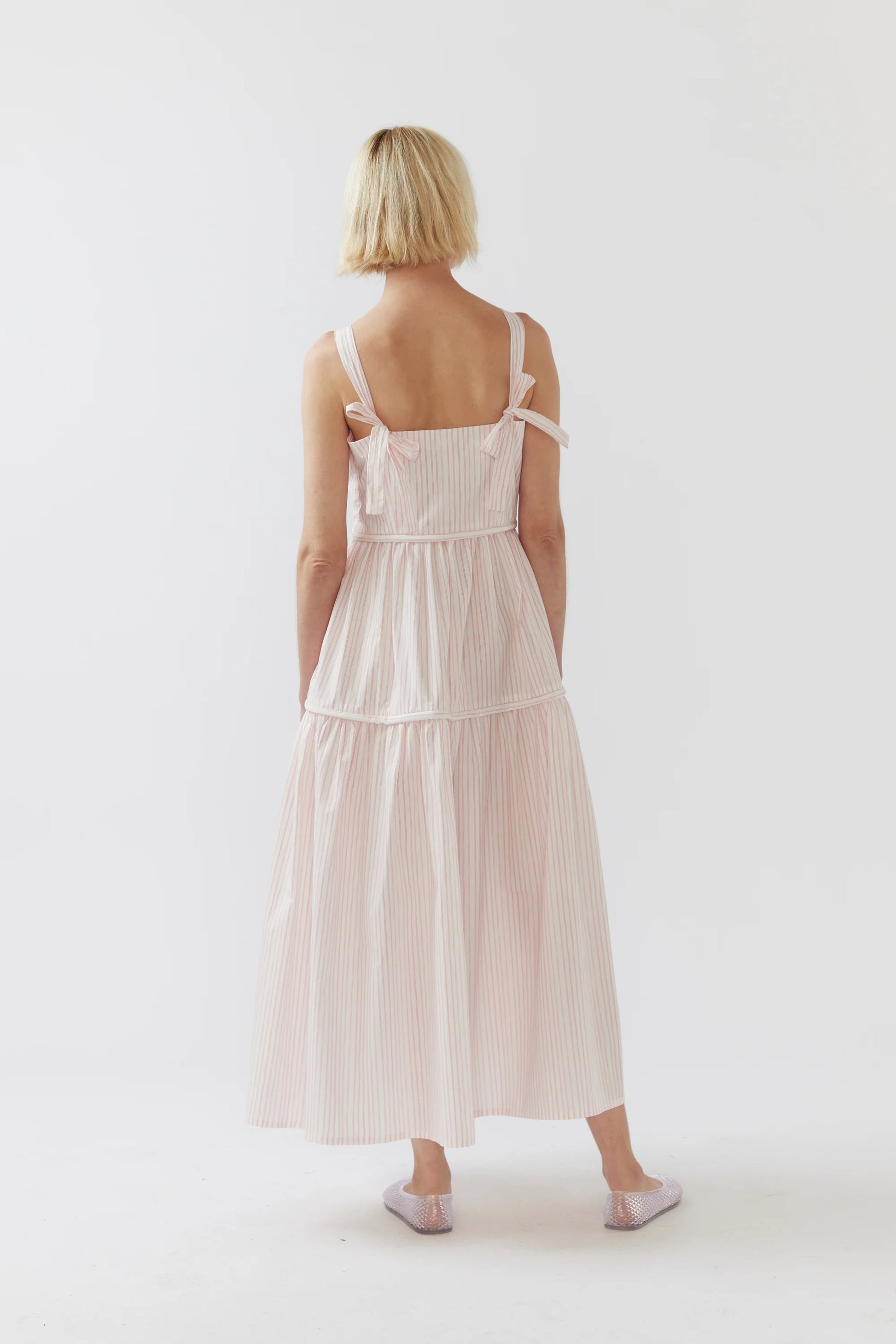 Foemina Annie Dress - Pink Lemonade Stripe