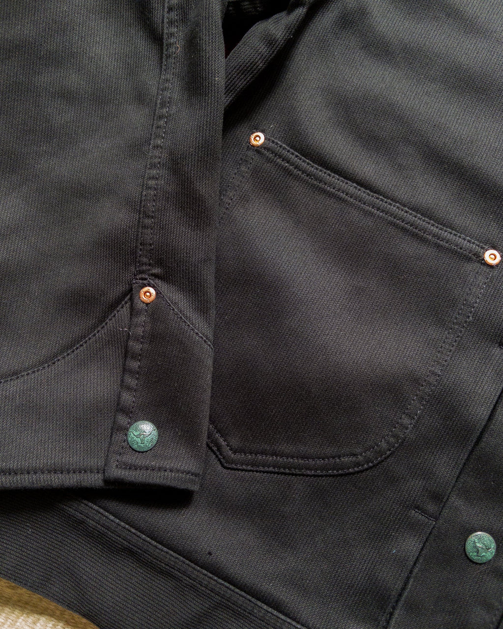 Wythe Bedford Cord Ranch Jacket - Black