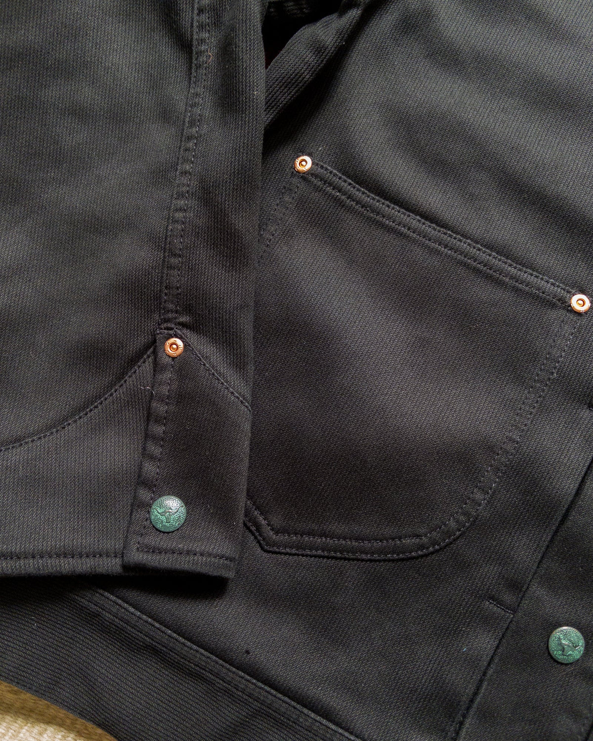 Wythe Bedford Cord Ranch Jacket - Black