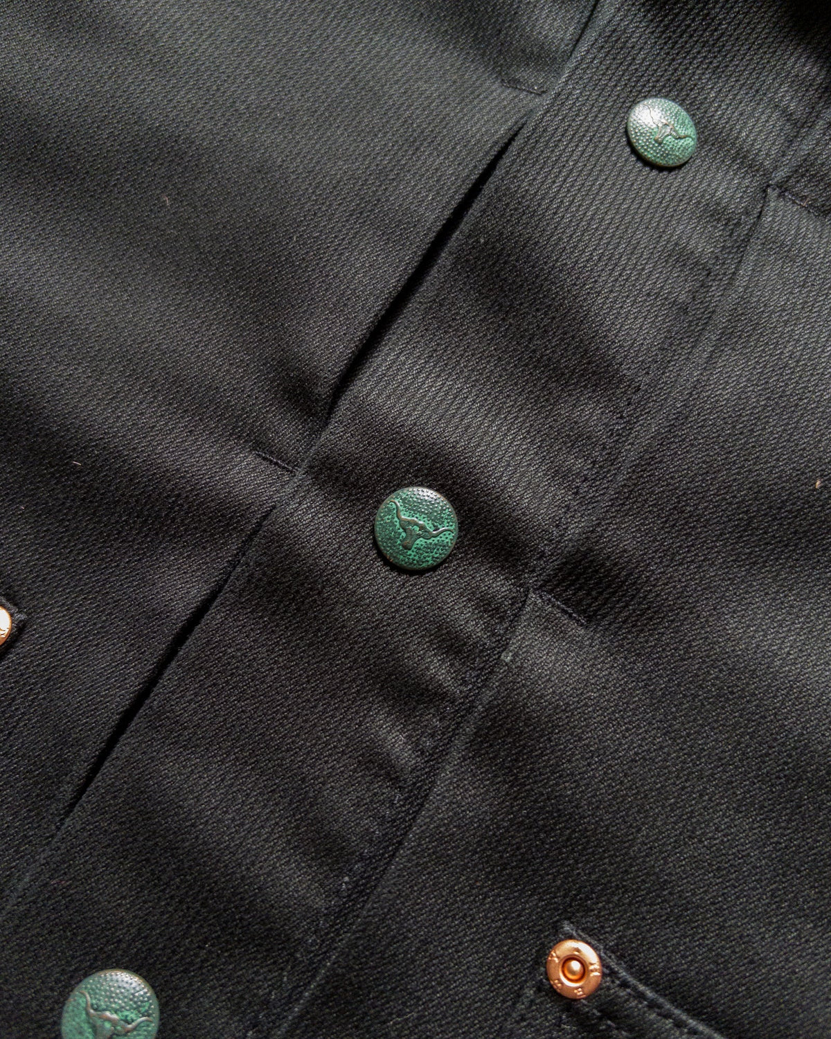 Wythe Bedford Cord Ranch Jacket - Black