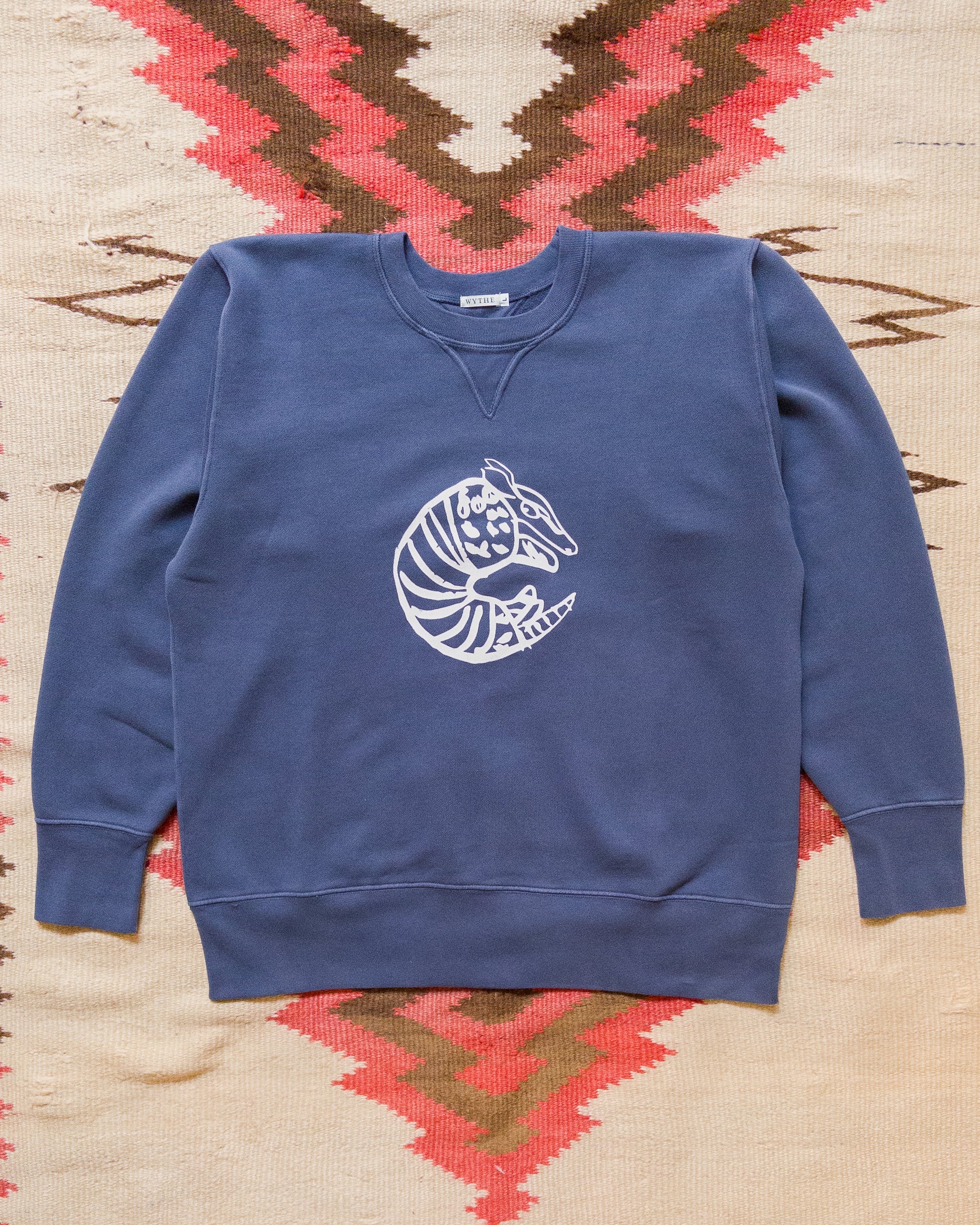 Wythe Crewneck Sweatshirt - Armadillo Print
