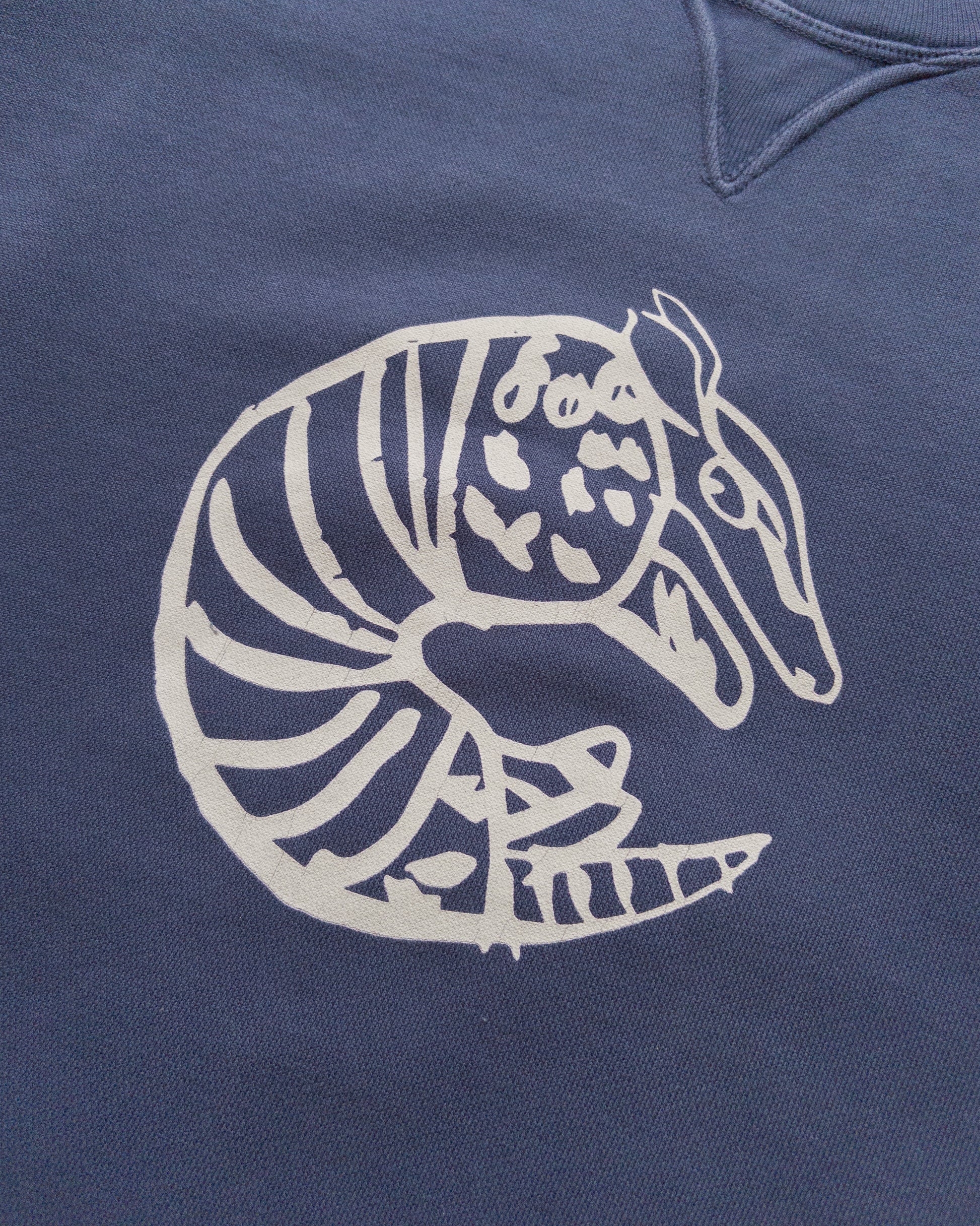 Wythe Crewneck Sweatshirt - Armadillo Print