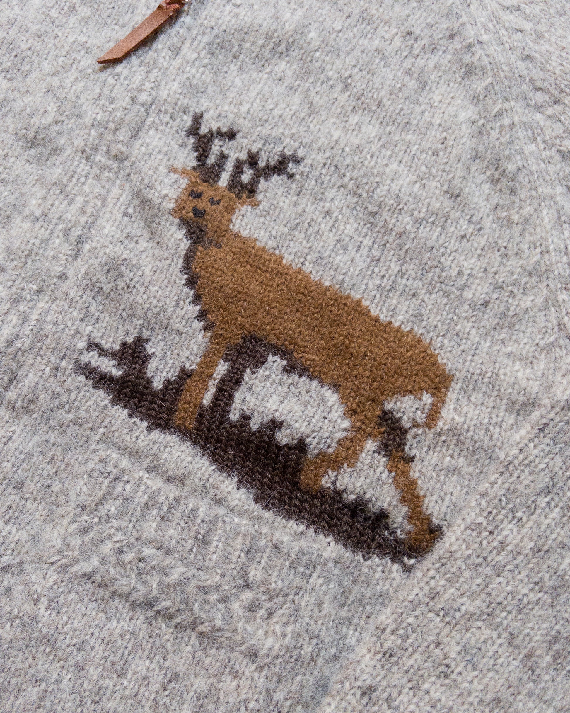 Wythe Alpaca Cotton Cardigan  - Stag
