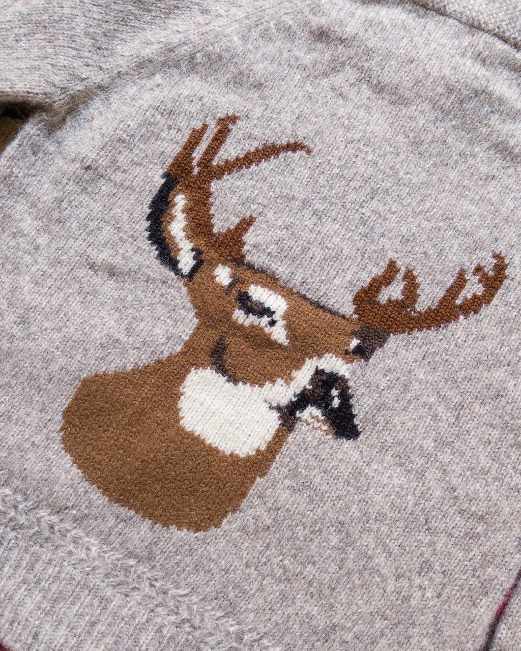 Wythe Alpaca Cotton Cardigan  - Stag
