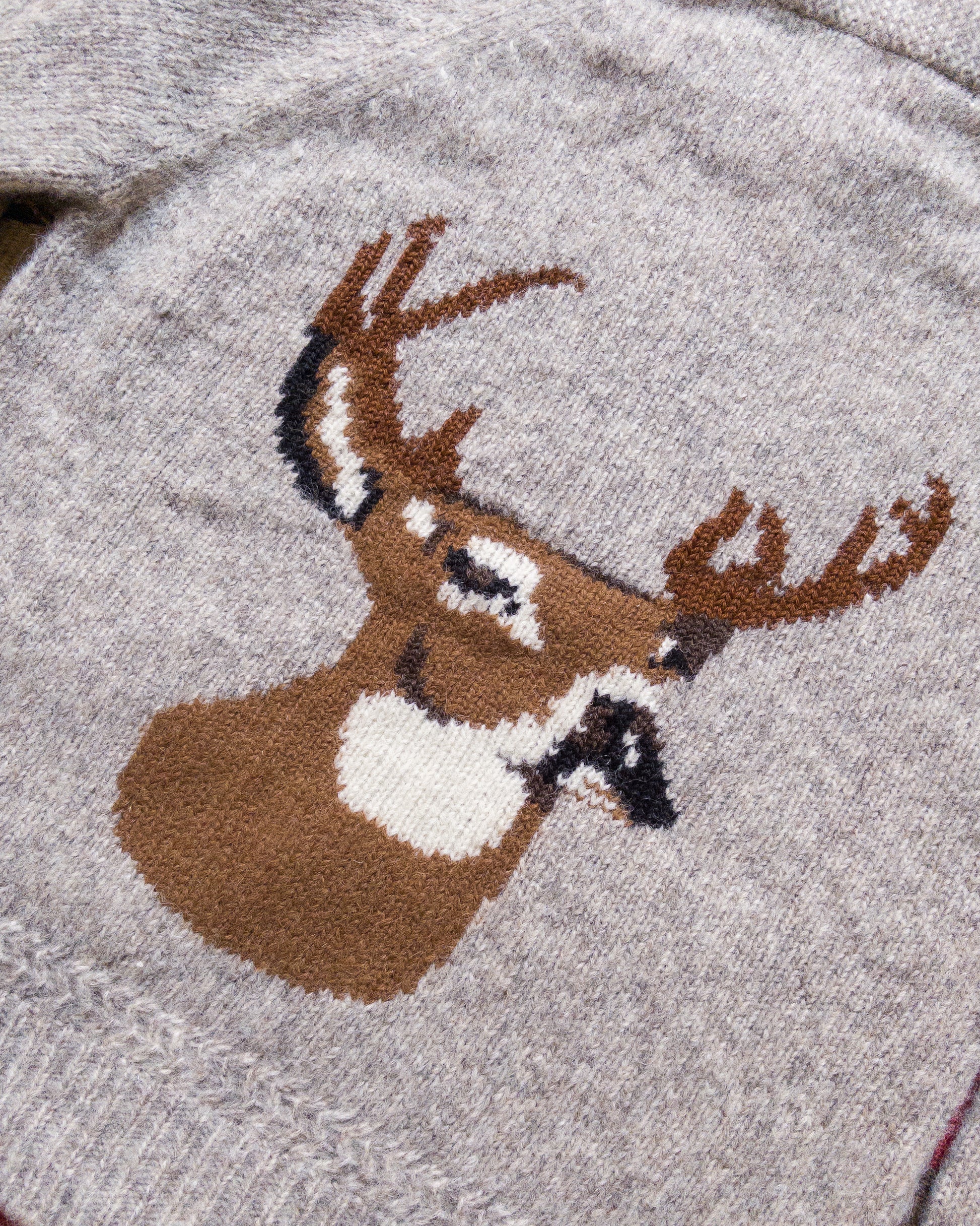 Wythe Alpaca Cotton Cardigan  - Stag