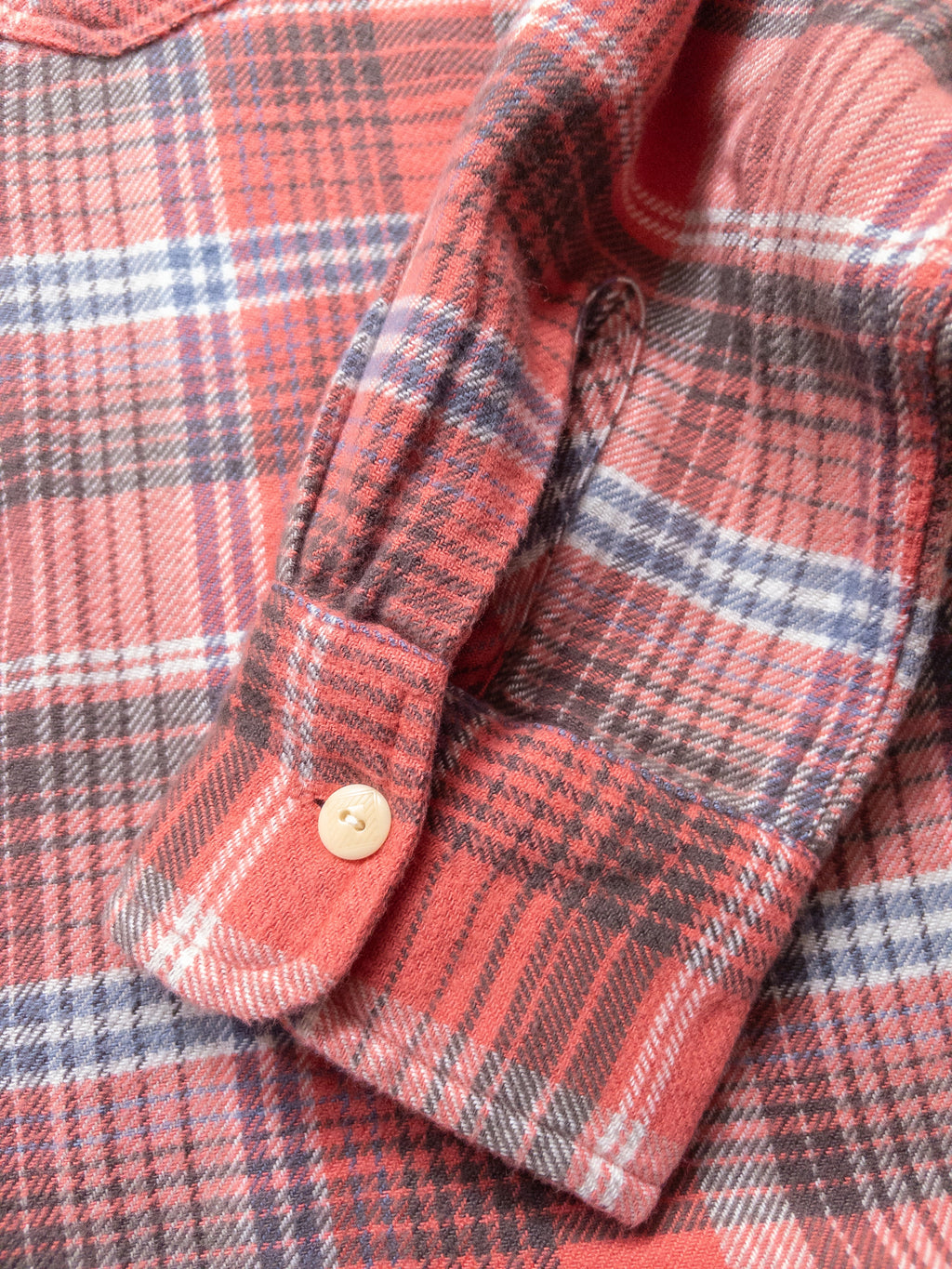 Wythe Washed Flannel Workshirt - Cactus Flower Plaid