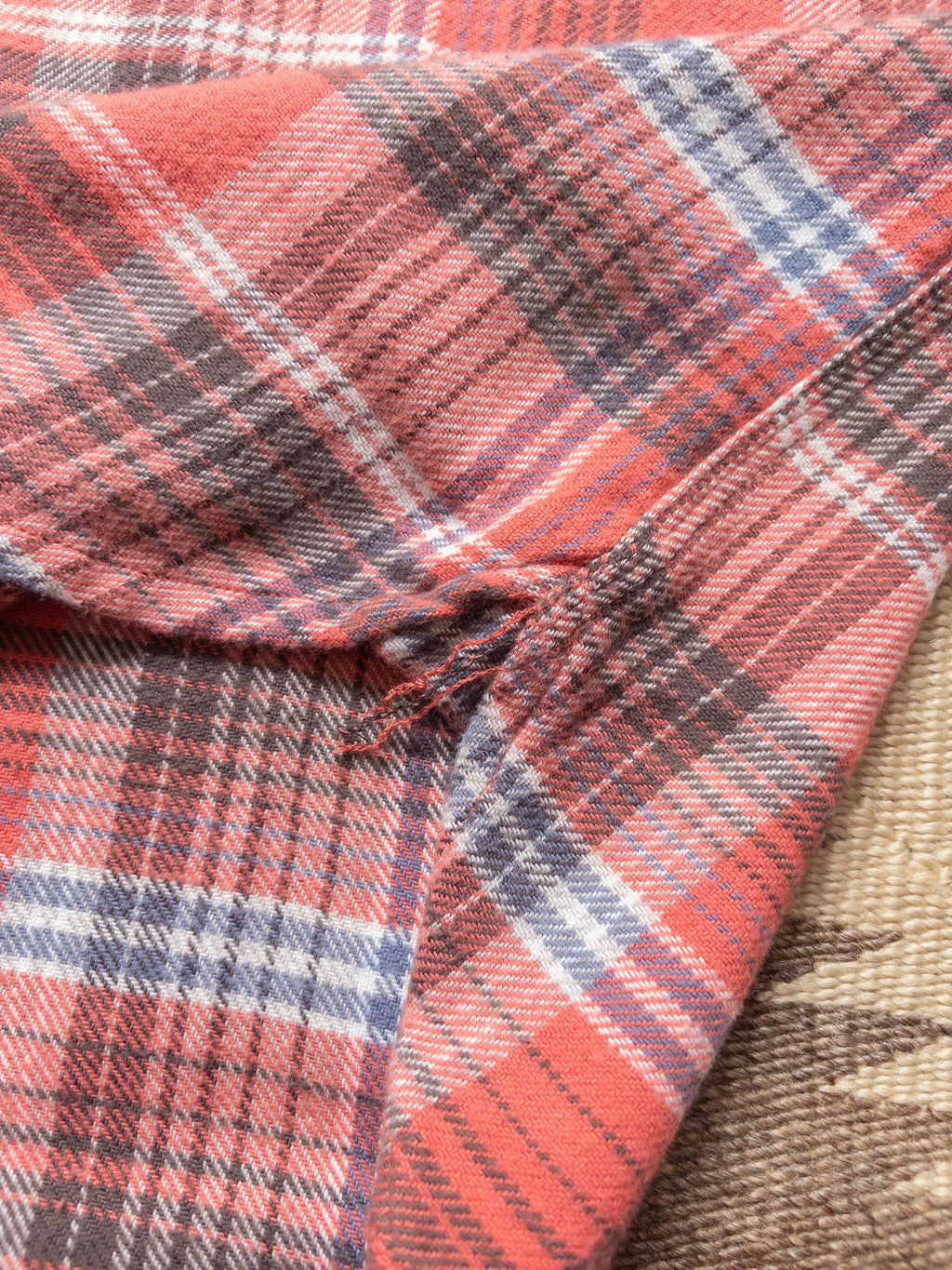 Wythe Washed Flannel Workshirt - Cactus Flower Plaid