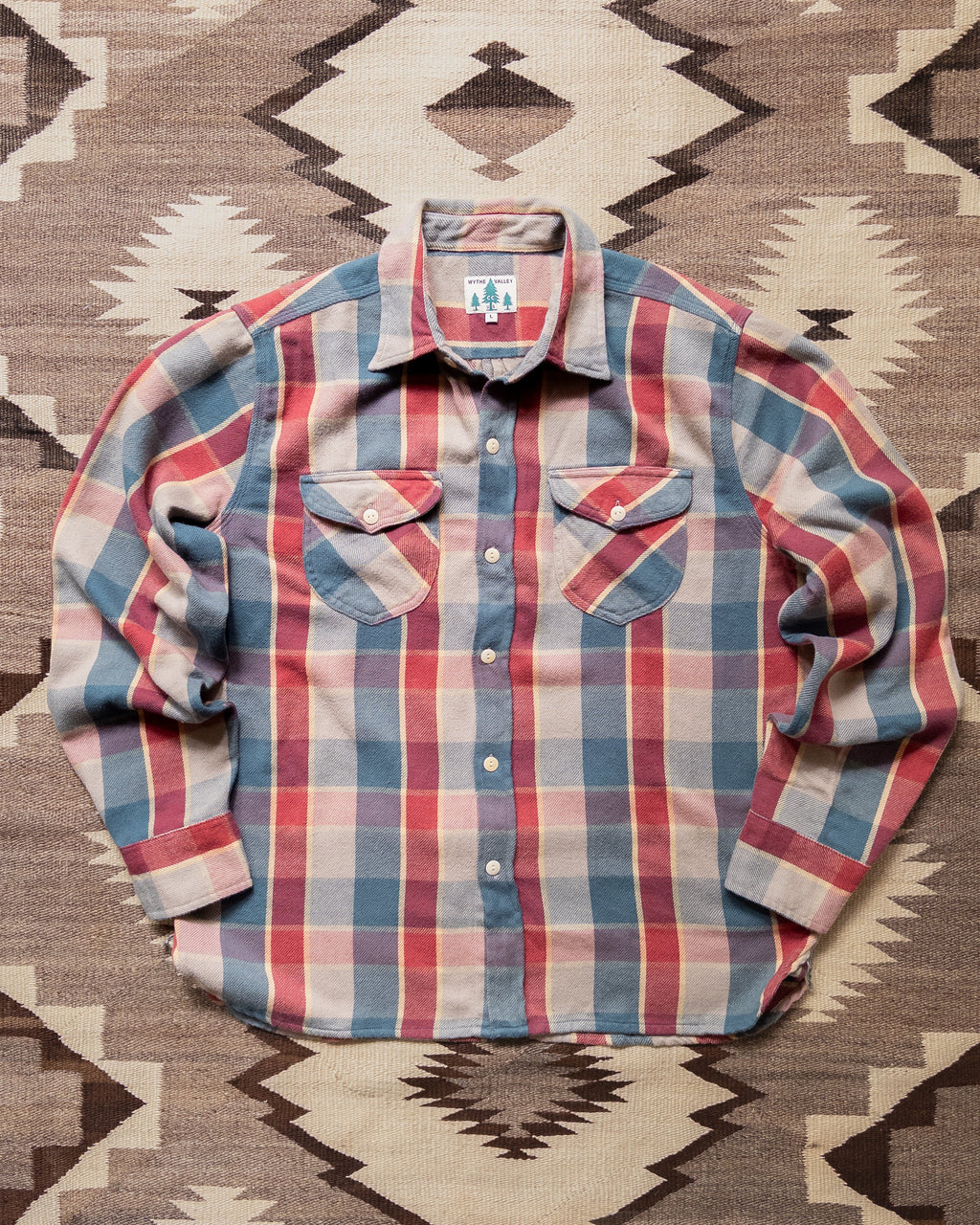 Wythe Washed Flannel Workshirt  - Conservation Plaid