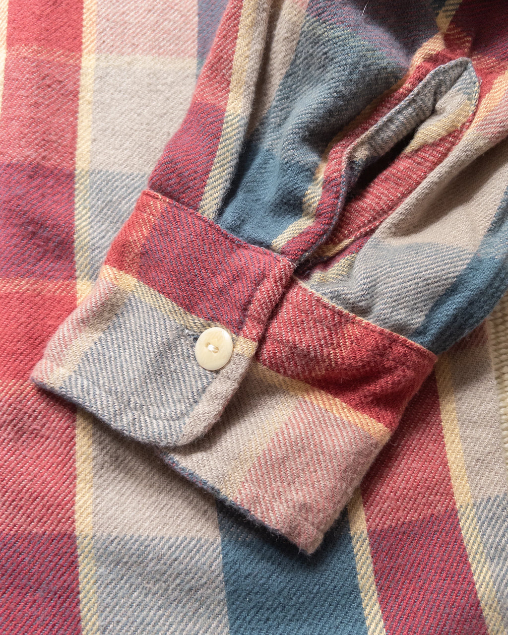 Wythe Washed Flannel Workshirt  - Conservation Plaid