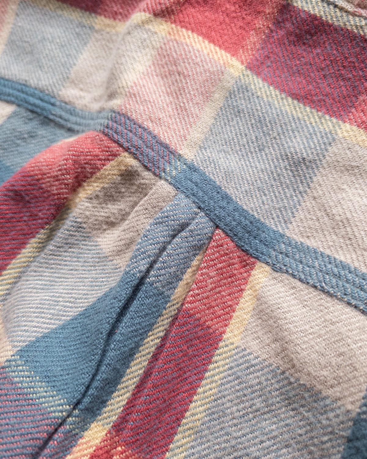 Wythe Washed Flannel Workshirt  - Conservation Plaid