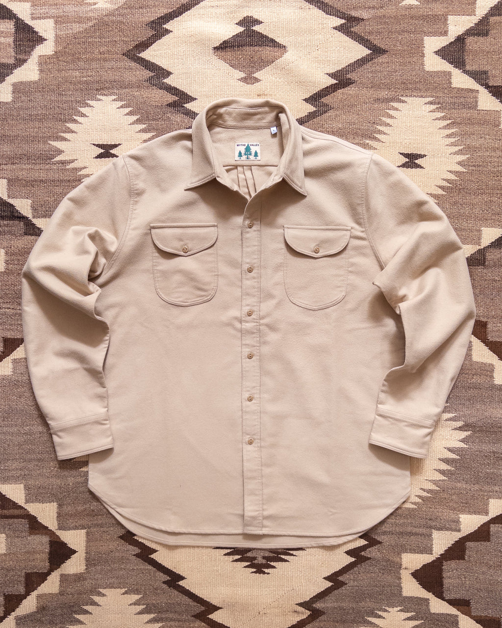 Wythe Moleskin Officer's Shirt - Palomino