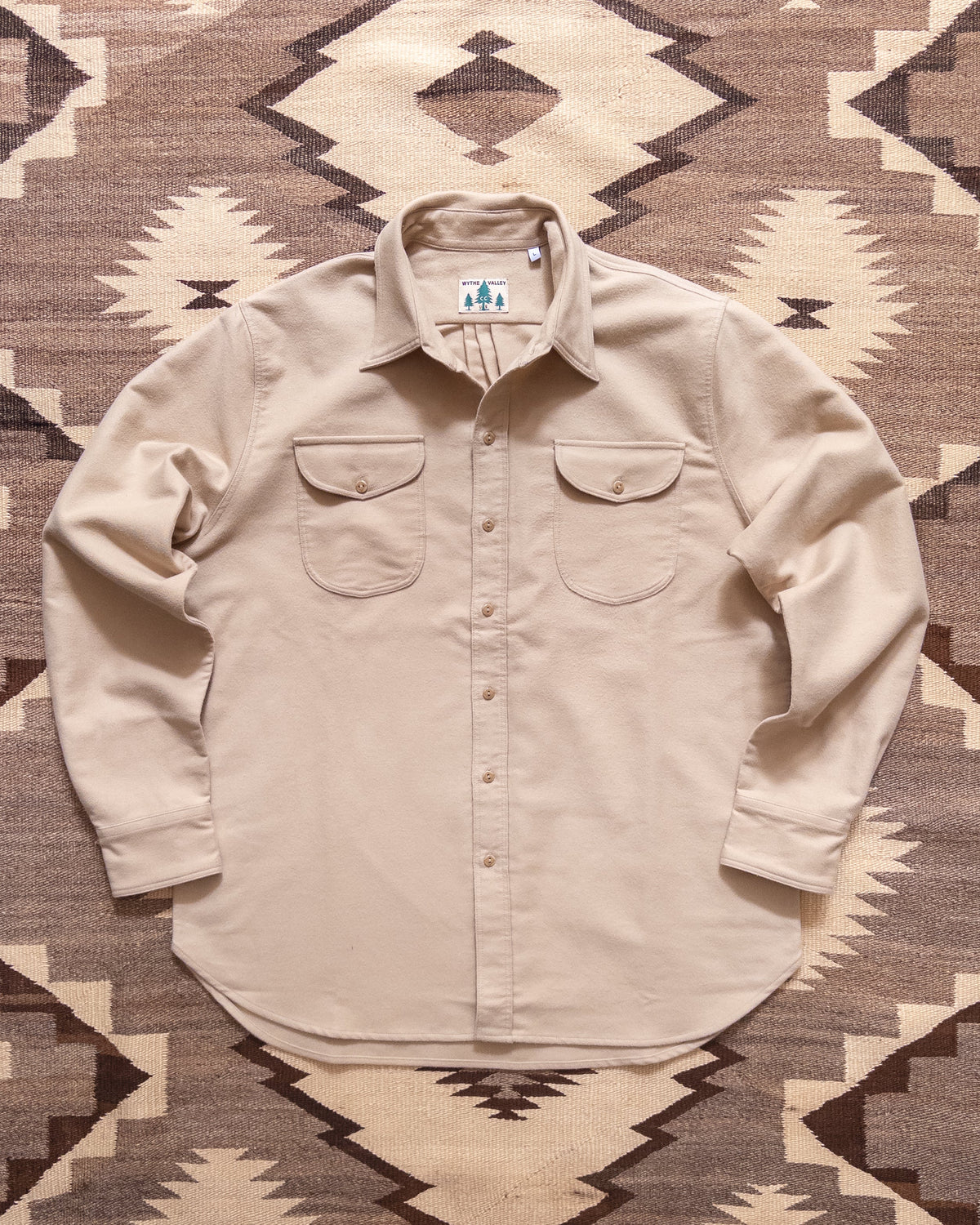 Wythe Moleskin Officer's Shirt - Palomino