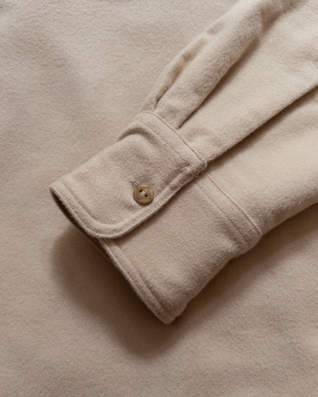 Wythe Moleskin Officer's Shirt - Palomino