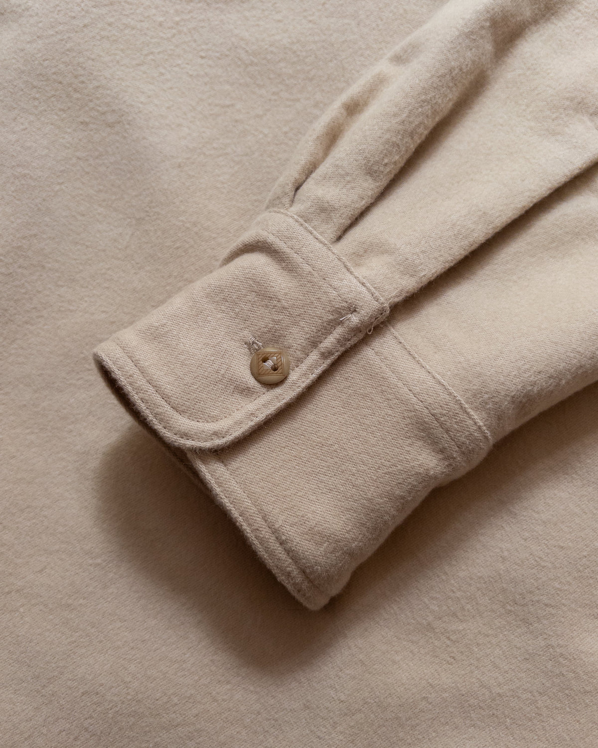 Wythe Moleskin Officer's Shirt - Palomino