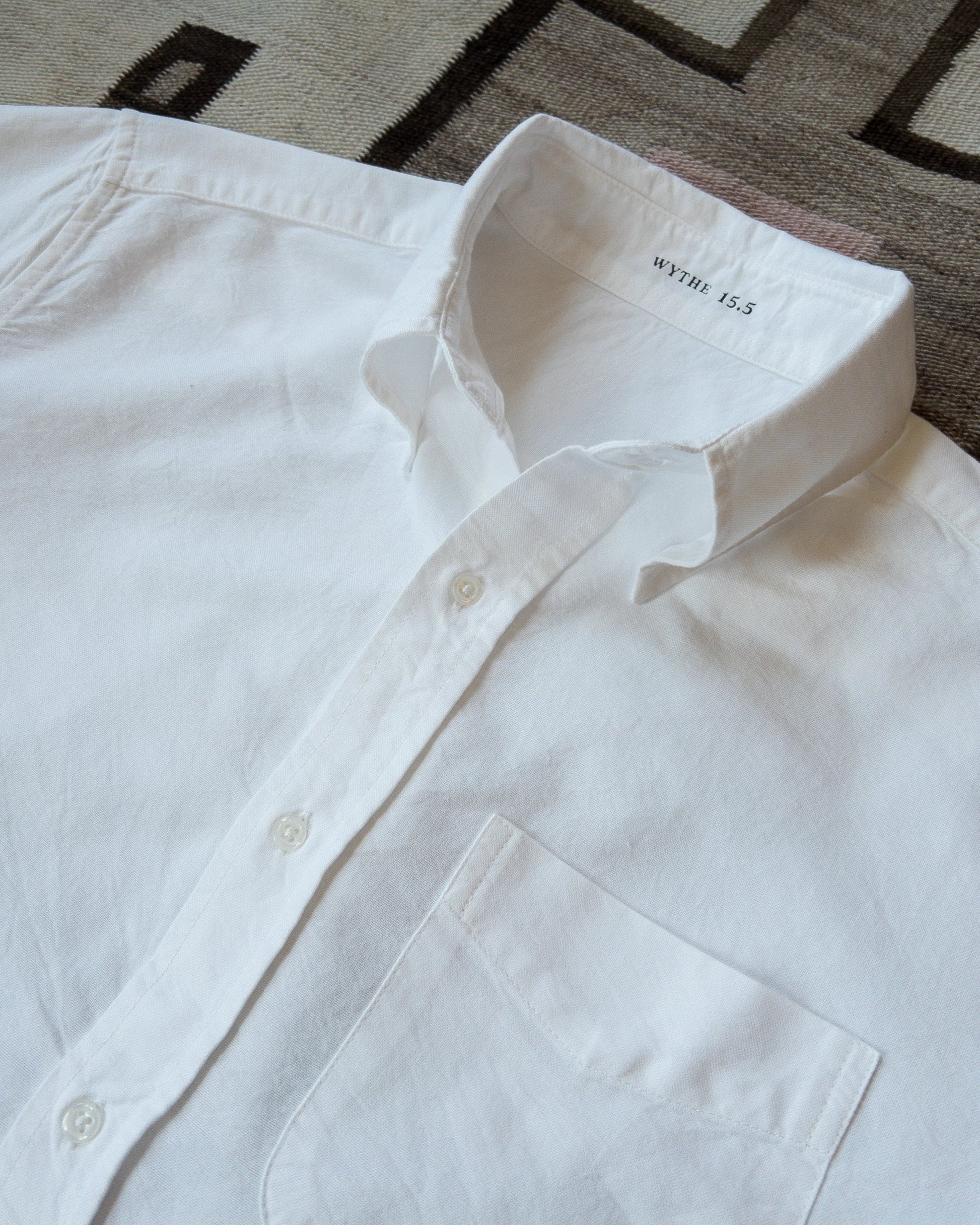 Wythe Oxford Cloth Button Down - Classic White