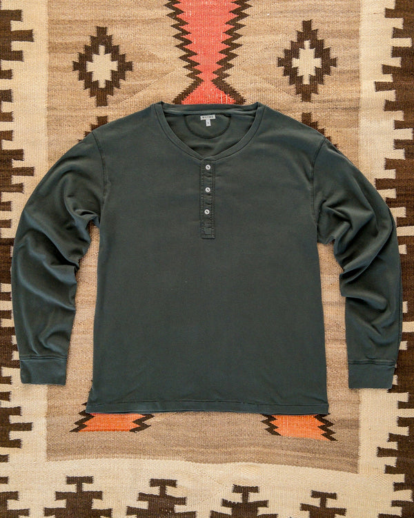 Wythe Thermal Henley - Faded Black