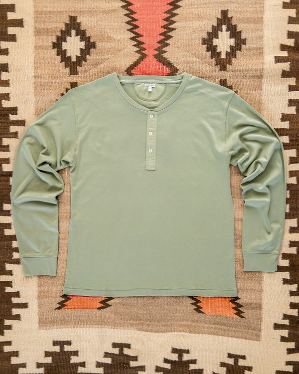 Wythe Thermal Henley - Faded Olive