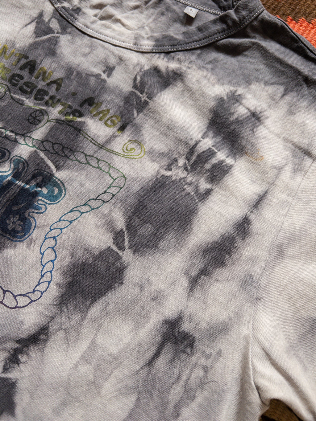 Wythe Shibori Tie-Dye Concert Tee - Taro