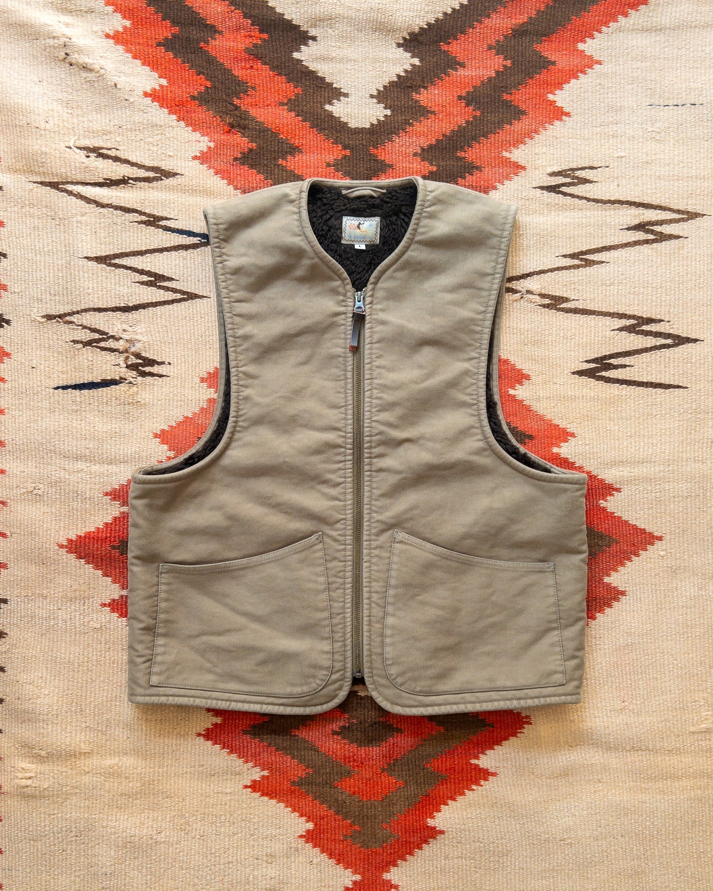 Wythe Deck Vest - Faded Olive