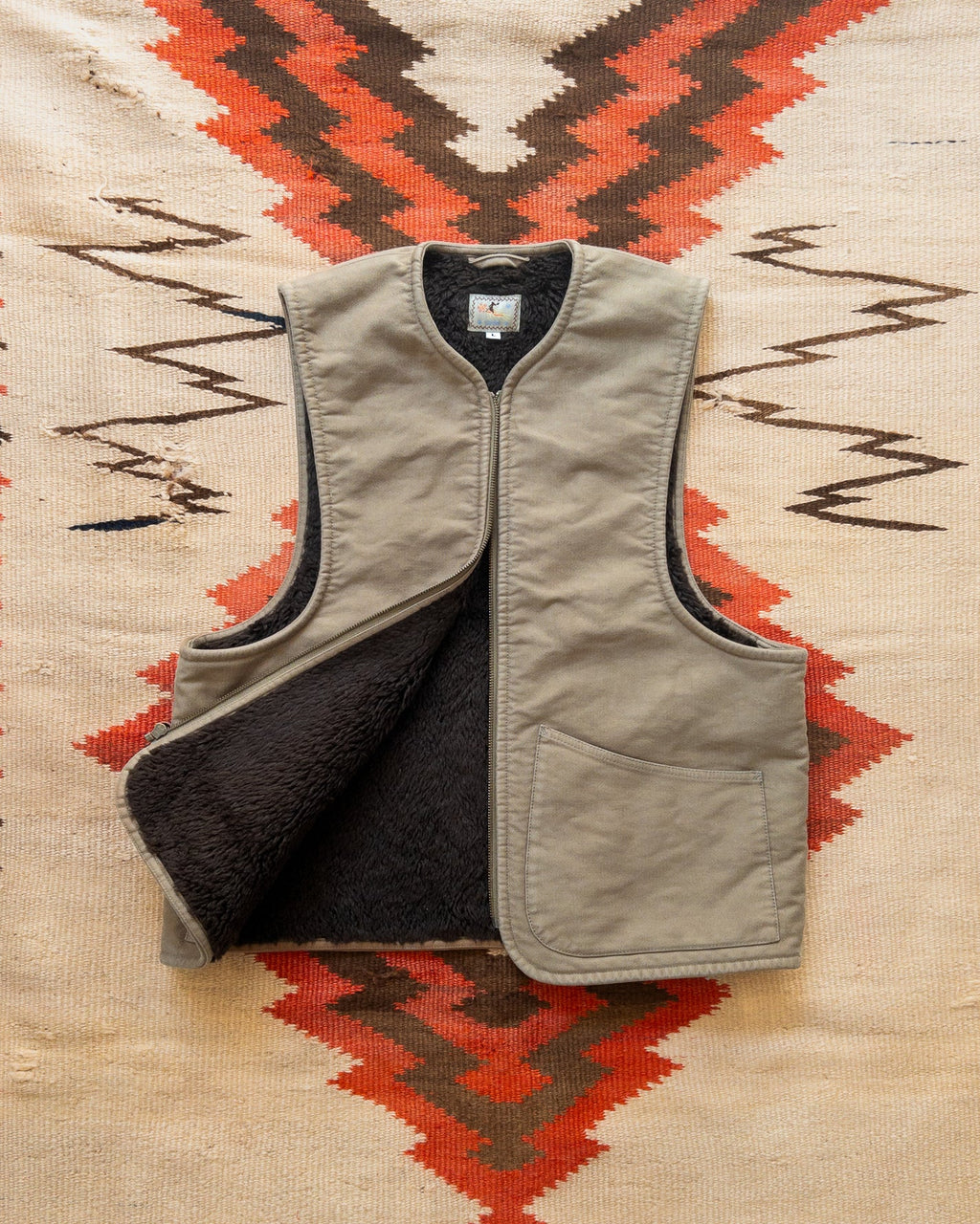Wythe Deck Vest - Faded Olive