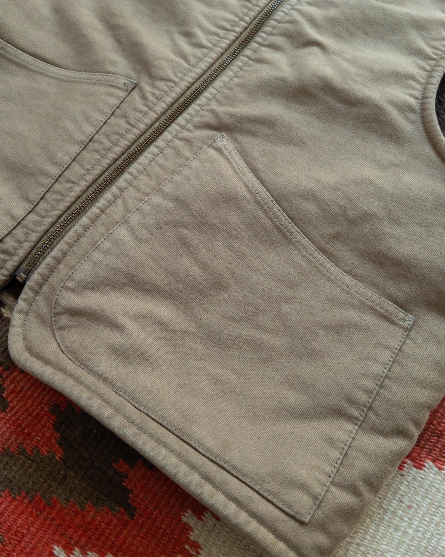 Wythe Deck Vest - Faded Olive