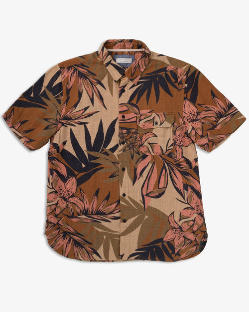 Ace Rivington Double Gauze Camp Shirt - Camo