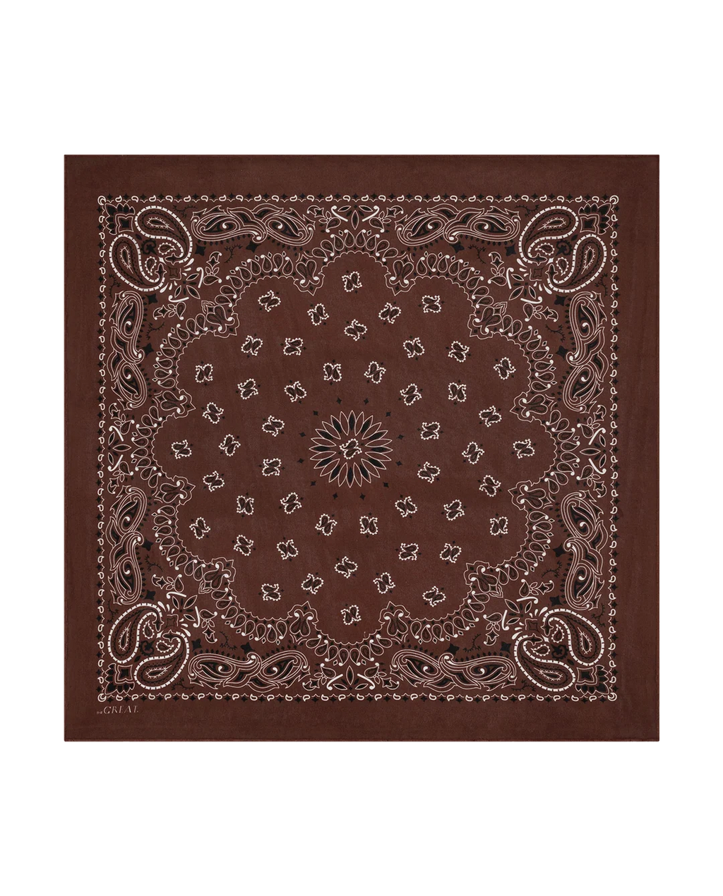 The Great The Silk Bandana  - Chocolate