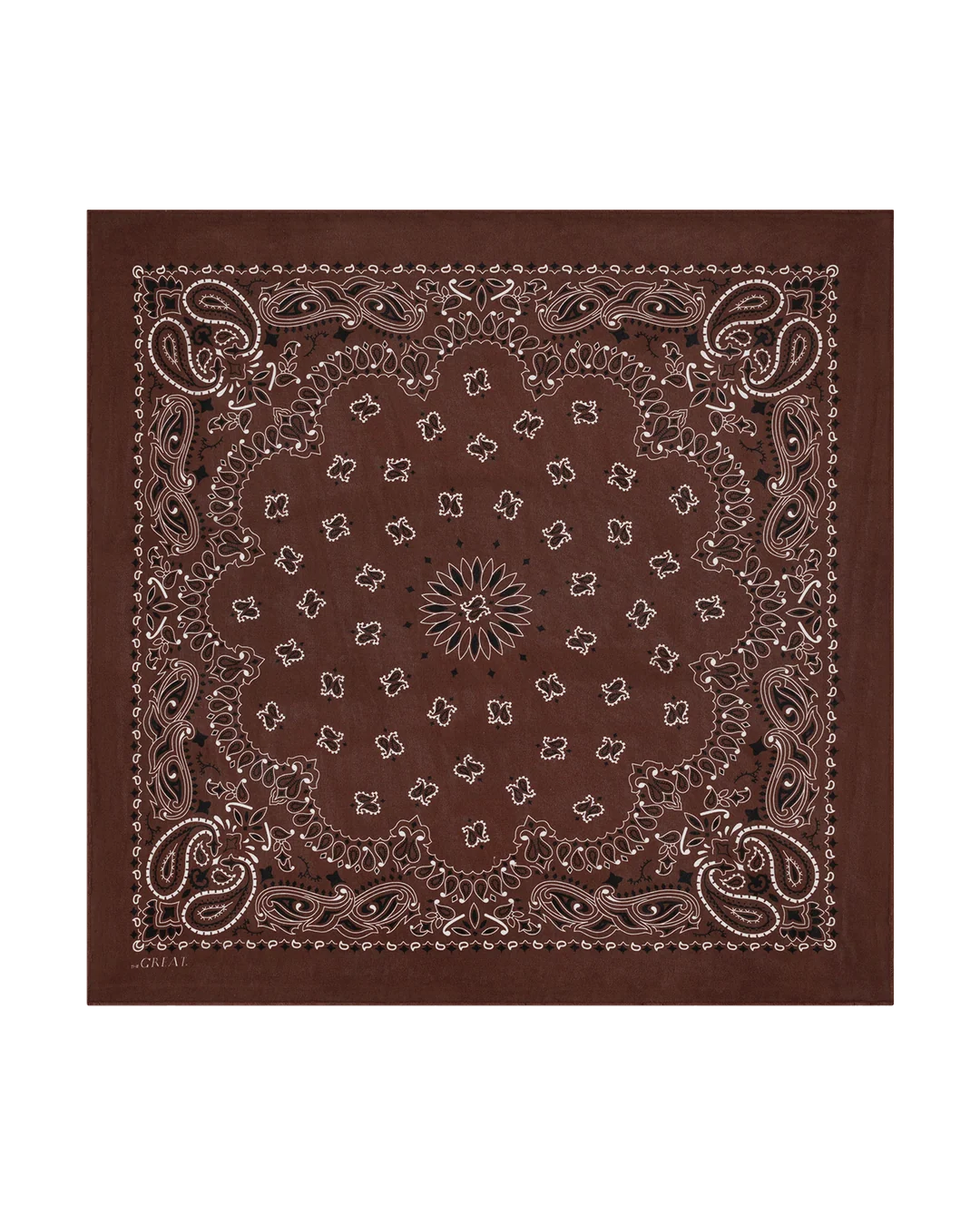 The Great The Silk Bandana  - Chocolate