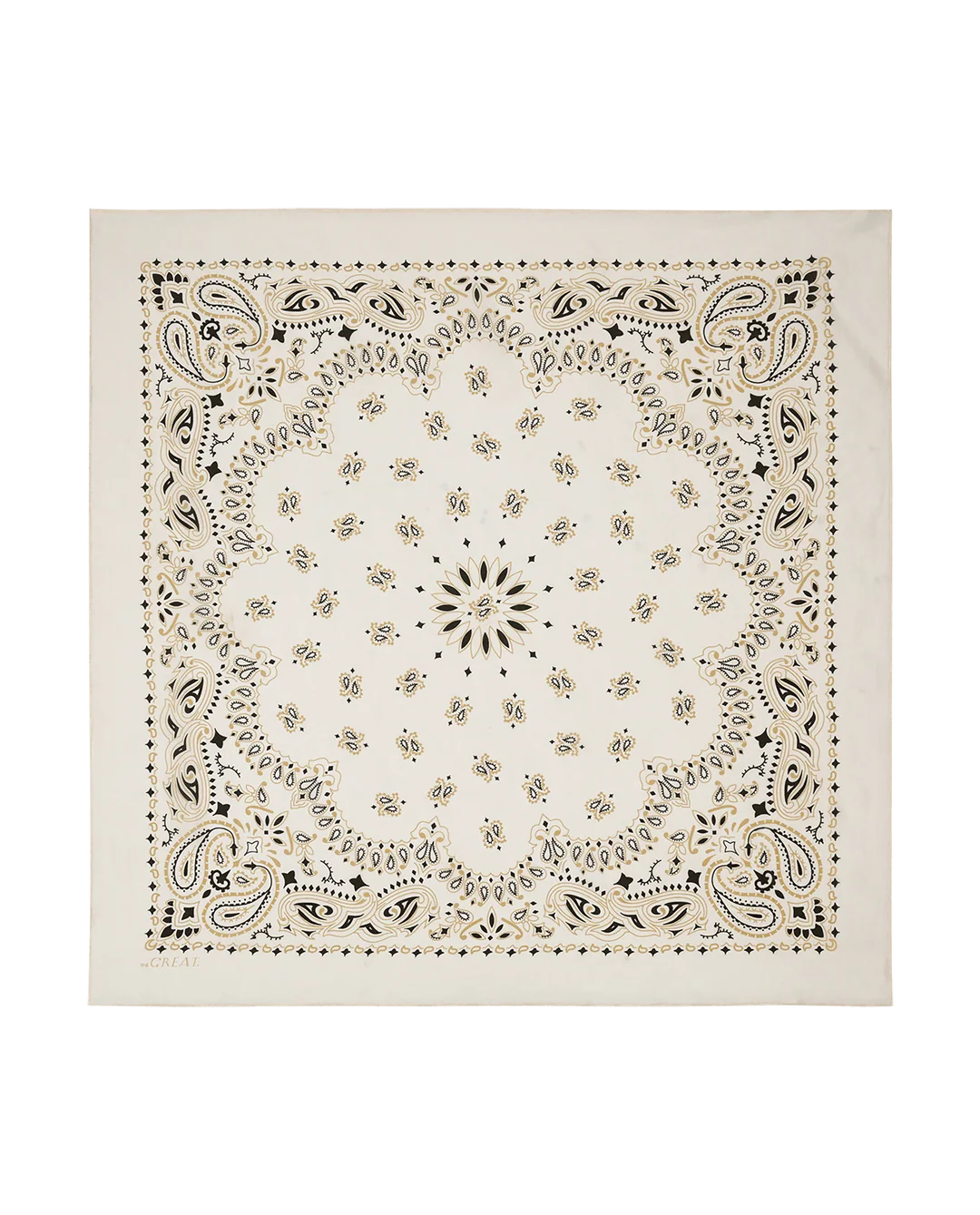 The Great The Silk Bandana  - Cream