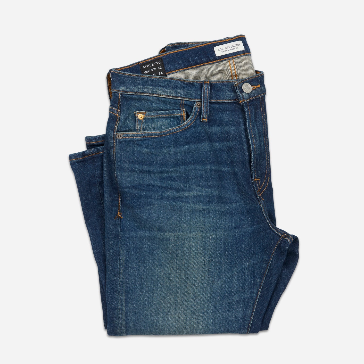 Ace Rivington Comfort Denim Athletic Taper - Dirty Vintage 32"