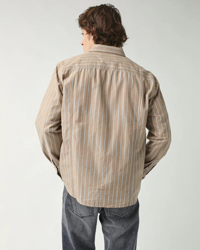 Corridor Tan Stripe Long Sleeve